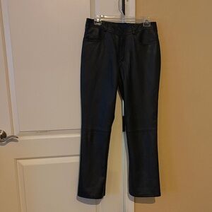 Jou Jou Women's Black Straight Leg Jeans